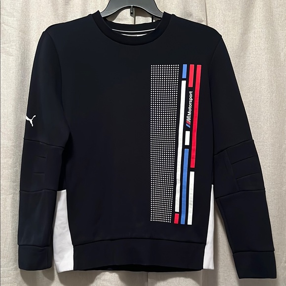Puma Other - Puma BMW Motorsport Graphic Crew Neck Sweatshirt Size Medium